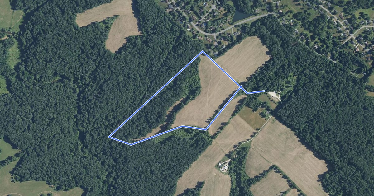 Маршрут Barley Pond Loop на спутниковом снимке