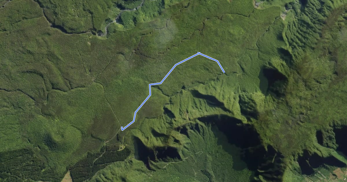 Маршрут bassin des hirondelles на спутниковом снимке