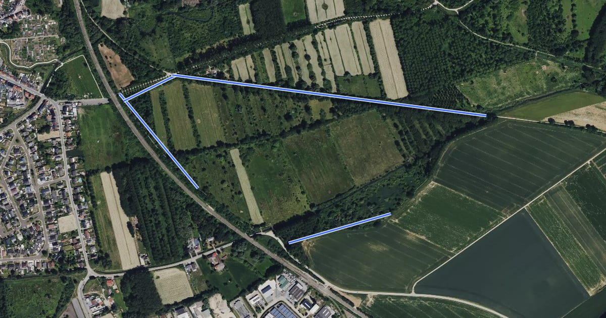 Маршрут Beemdenwandeling на спутниковом снимке