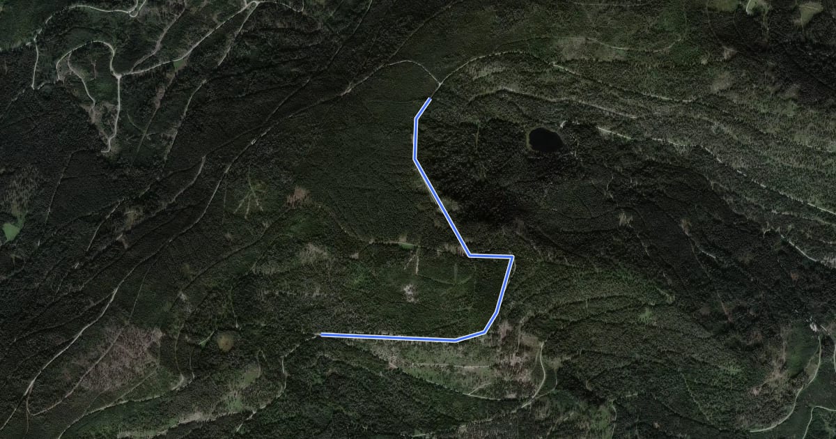 Маршрут Beim Blindsee - Schurmseehöhe на спутниковом снимке