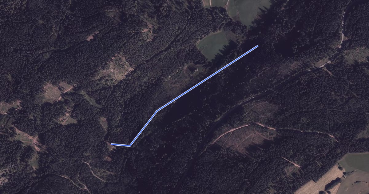 Маршрут Beim Urseeblick - Unter dem Stoßfelsen на спутниковом снимке