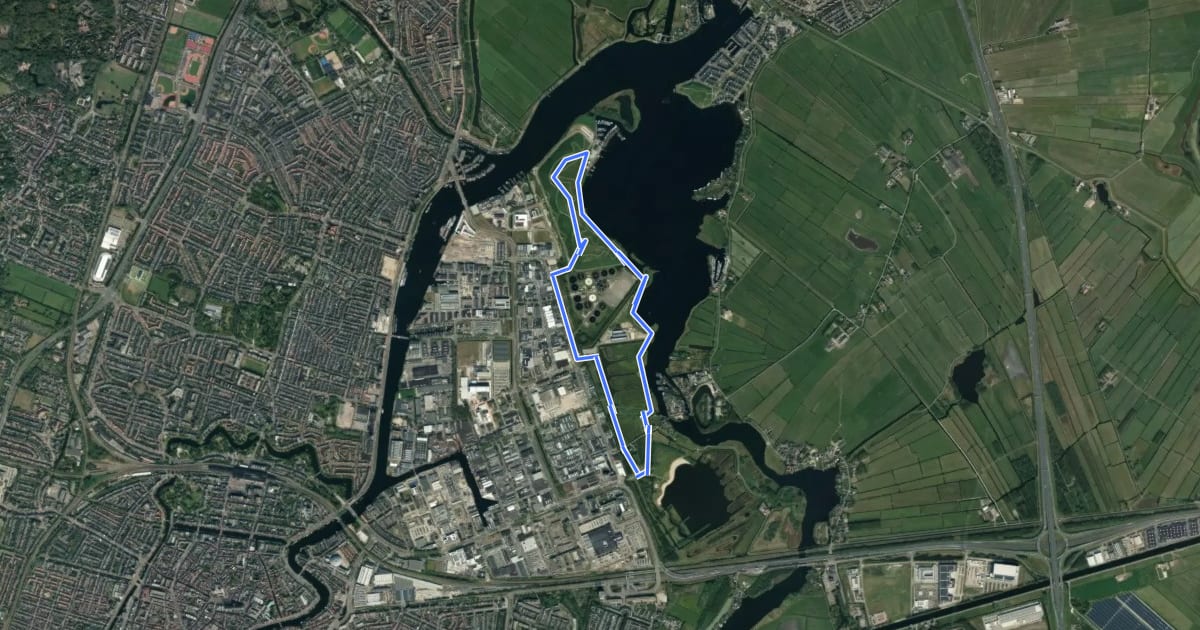Маршрут Belvedèretour на спутниковом снимке