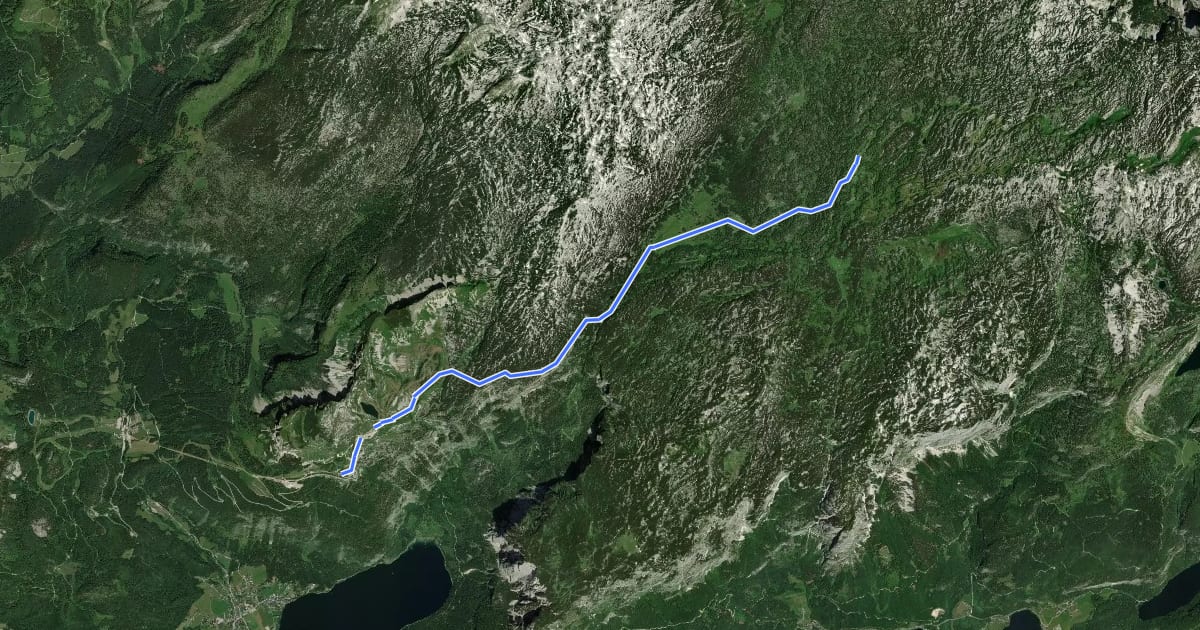 Маршрут BergeSeen Trail L2: Loserhütte - Appelhaus на спутниковом снимке