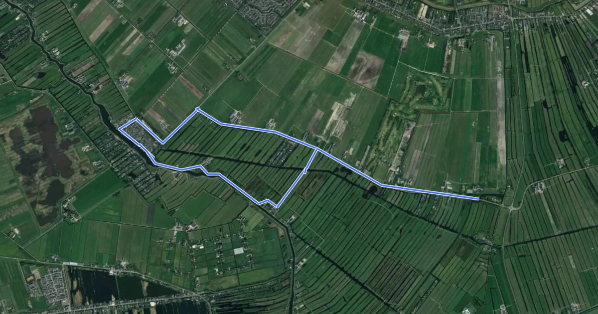 Маршрут Betlehemroute на спутниковом снимке