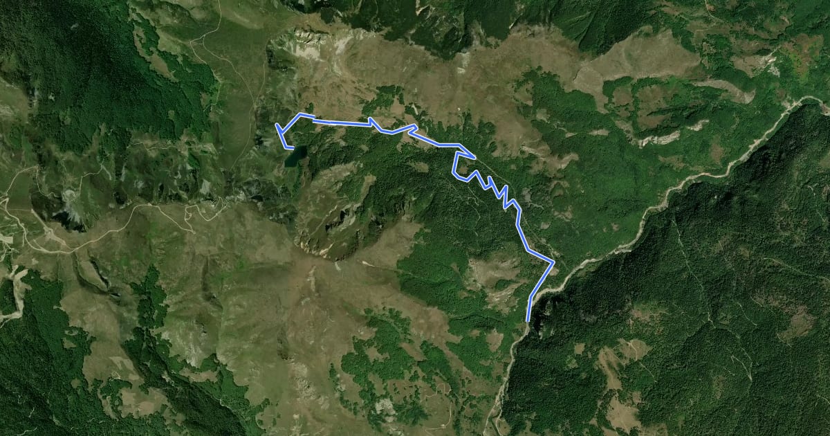 Маршрут Biking Trail BA05 на спутниковом снимке