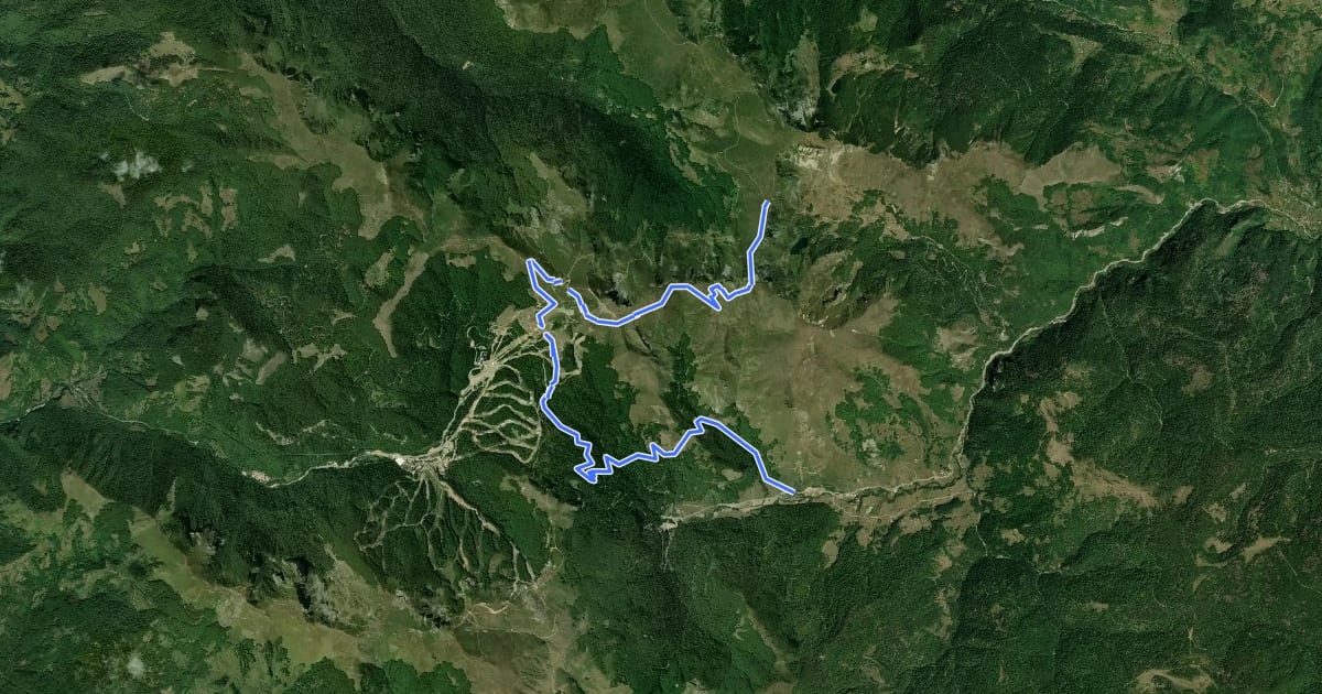 Маршрут Biking Trail BA05A на спутниковом снимке