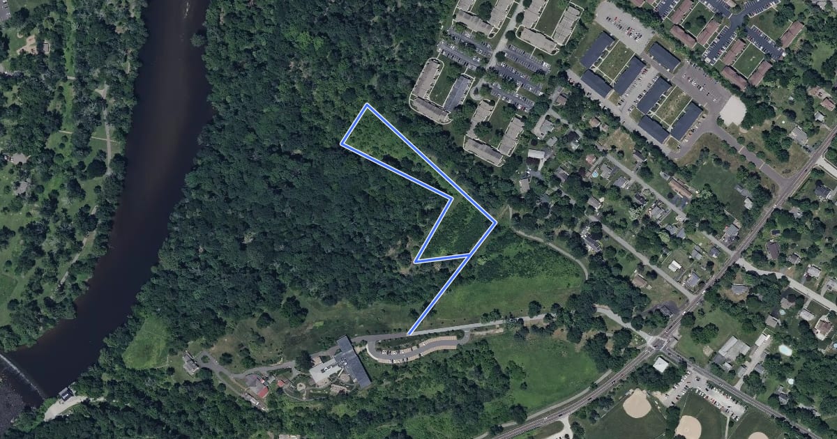 Маршрут Bird Habitat Trail на спутниковом снимке