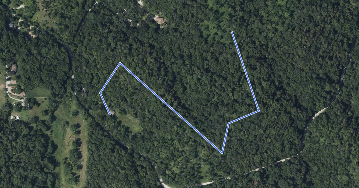 Маршрут Bladdernut Trail на спутниковом снимке