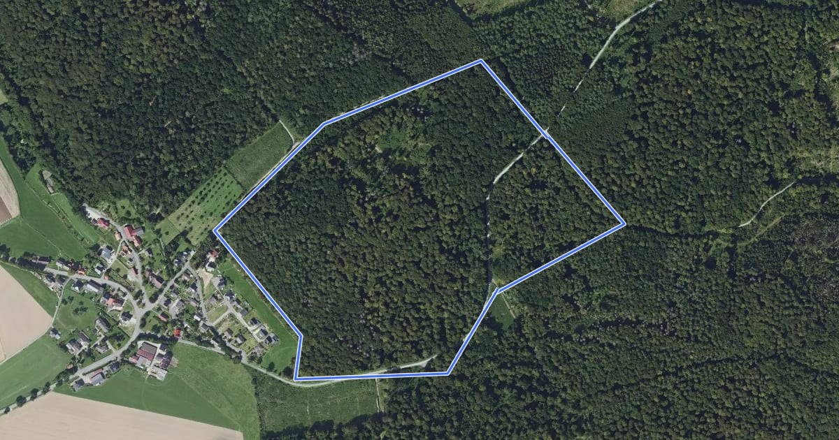 Маршрут Blankenrode Rundweg A7 на спутниковом снимке
