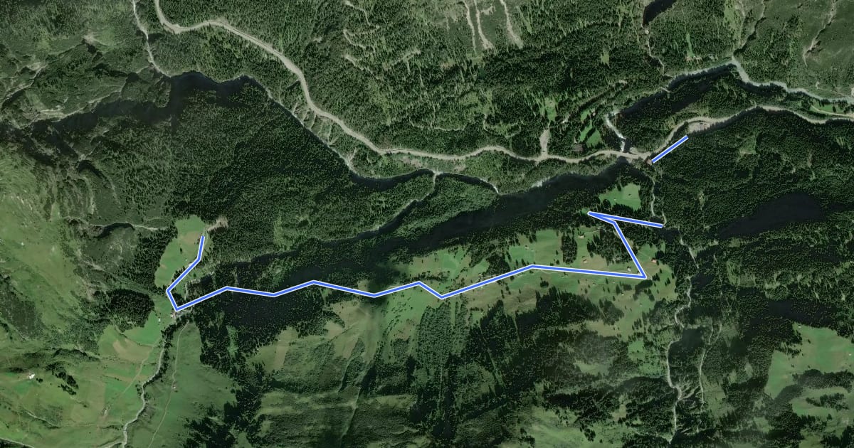 Маршрут Bockbach Tour на спутниковом снимке