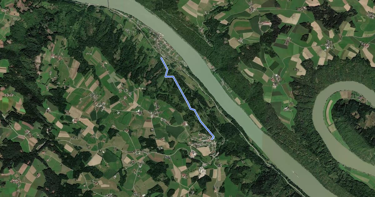 Маршрут Bründlweg (Bräukapelle) на спутниковом снимке