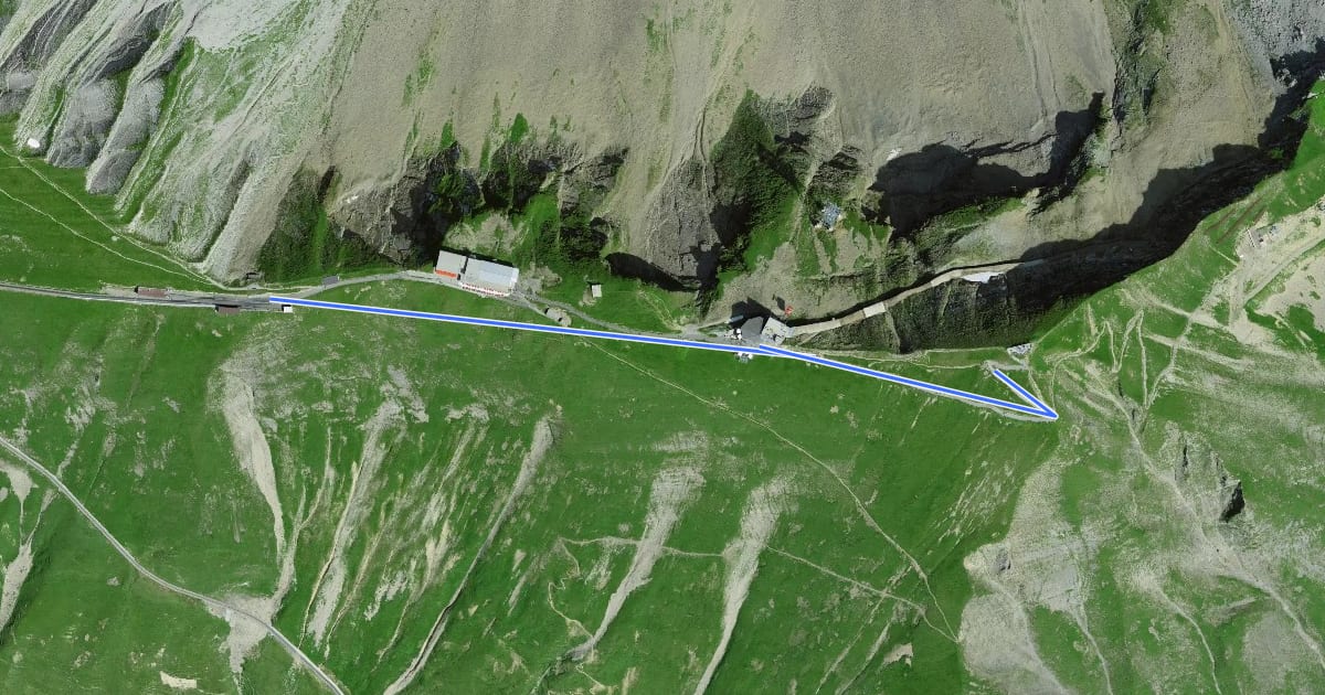 Маршрут Brienzer Rothorn Bahn - Rothorn / Gipfel на спутниковом снимке