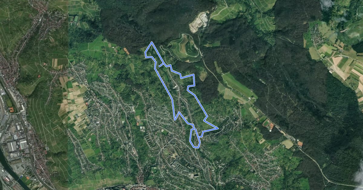 Маршрут Brunnenwanderweg Oberes Hainbachtal на спутниковом снимке