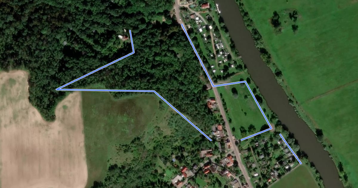 Маршрут Burgbergweg W 5.14 на спутниковом снимке