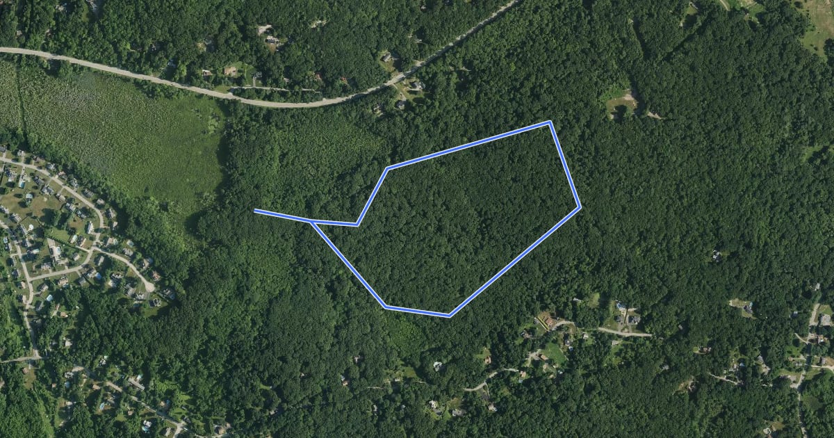 Маршрут Burlingame Loop Trail на спутниковом снимке