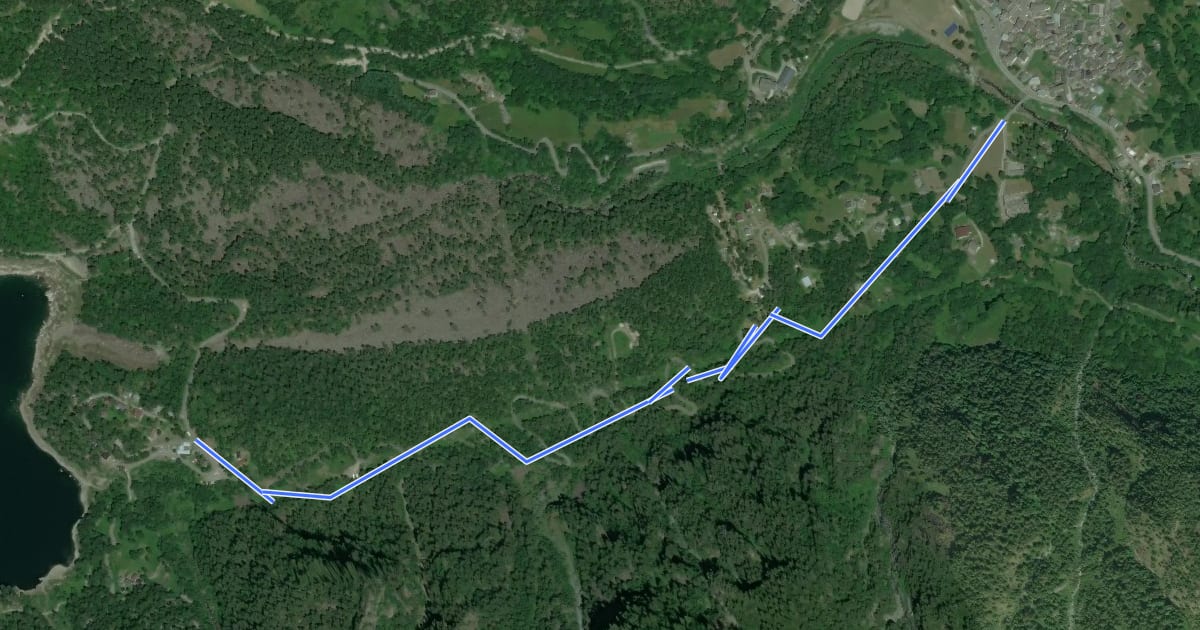 Маршрут C00v - Antrona - Lago di Antrona (variante) на спутниковом снимке