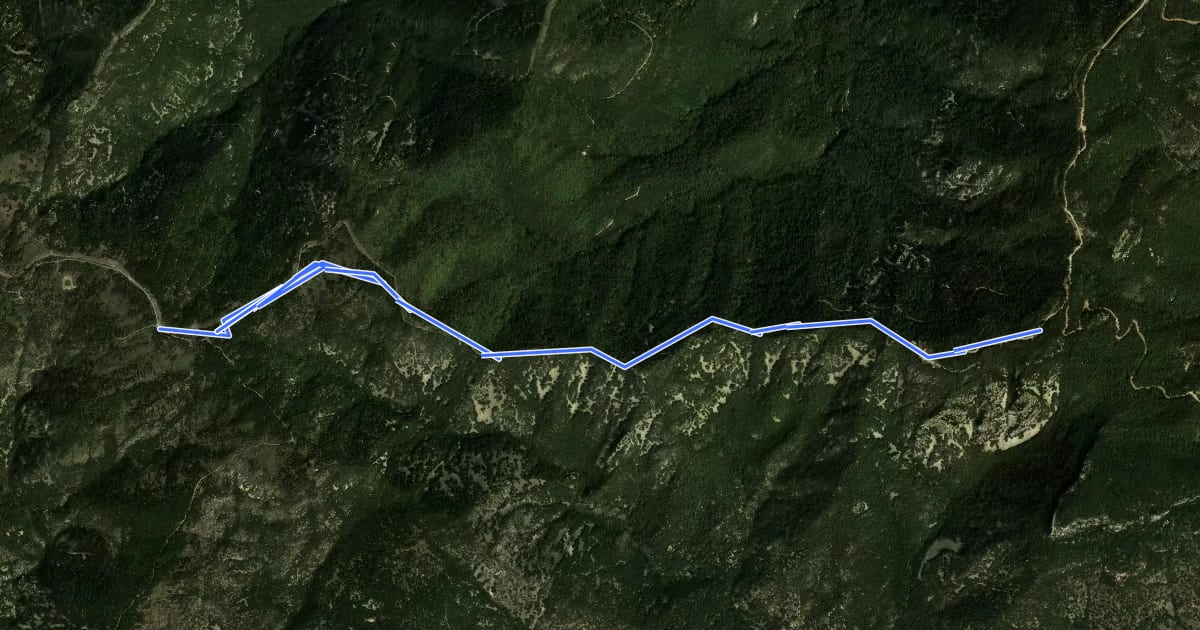 Маршрут Camí natural de les Muntanyes de Prades. Variant de la Serra del Bosc o dels Quatre Batlles на спутниковом снимке