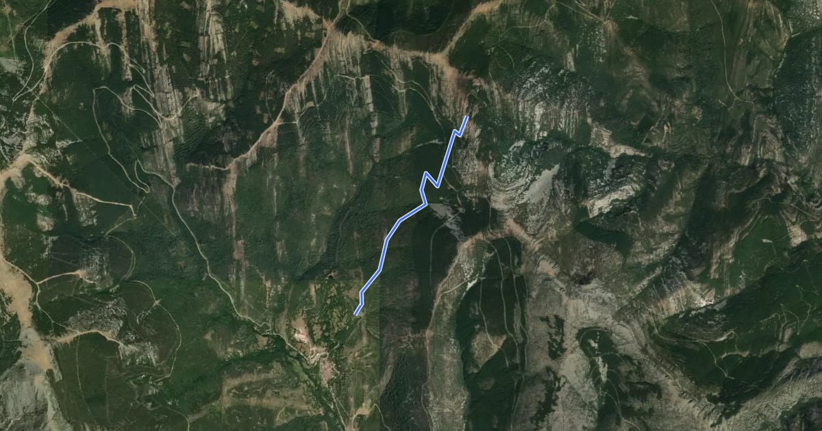 Маршрут Camino a Vihuela-Tamajón на спутниковом снимке