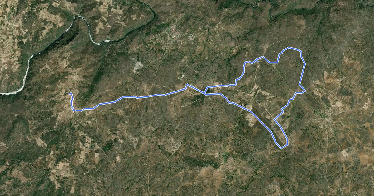 Маршрут Camino del Molino del Pasadero на спутниковом снимке