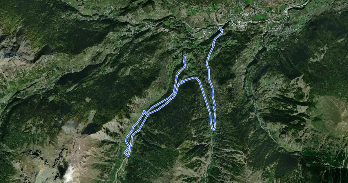 Маршрут Cammino Balteo (Bassa Via della Valle d'Aosta), Tappa 16 на спутниковом снимке