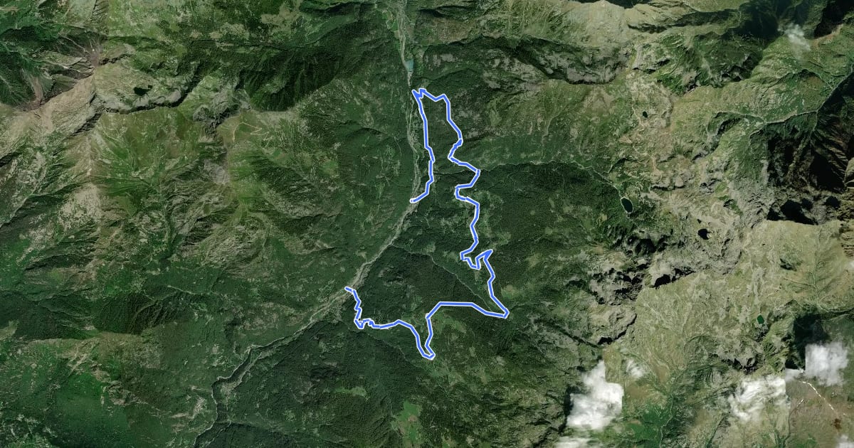 Маршрут Cammino Balteo (Bassa Via della Valle d'Aosta), Tappa 2 на спутниковом снимке