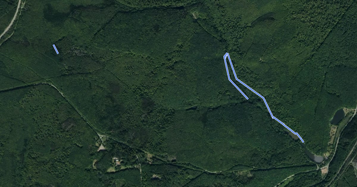 Маршрут Camphauser Schachtweg 1 на спутниковом снимке