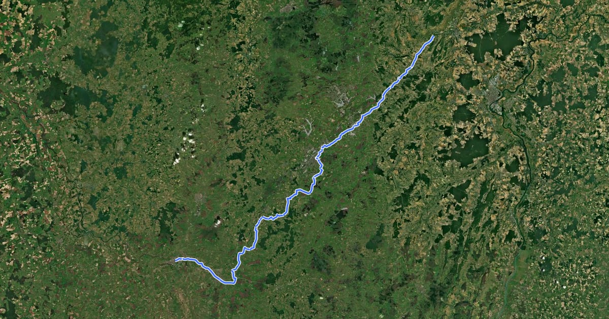Маршрут Canal du Centre: Digoin - Remigny (Tour de Bourgogne à vélo) на спутниковом снимке