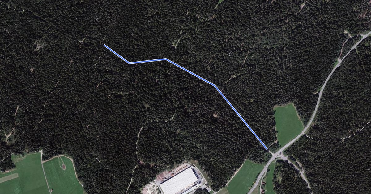 Маршрут Charlottenhütte - Parkplatz Schäufflerweg на спутниковом снимке