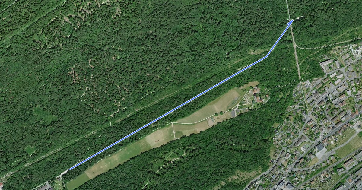 Маршрут Chemin de la Châtelainie - fixme на спутниковом снимке