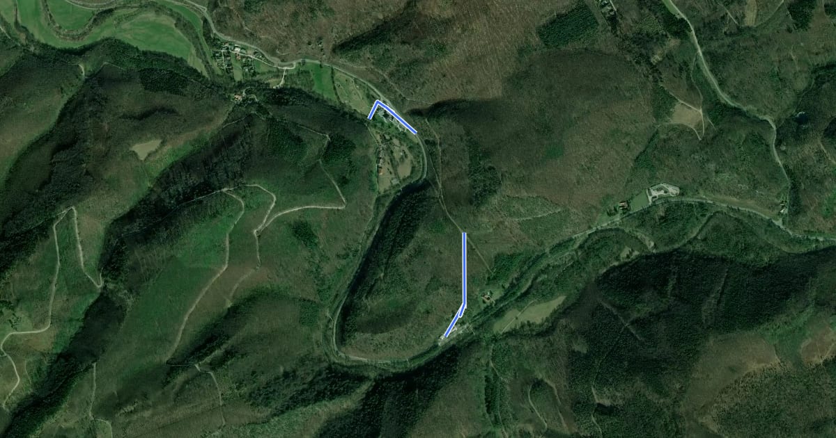 Маршрут Cholerakapelle -Augustinerhütte на спутниковом снимке