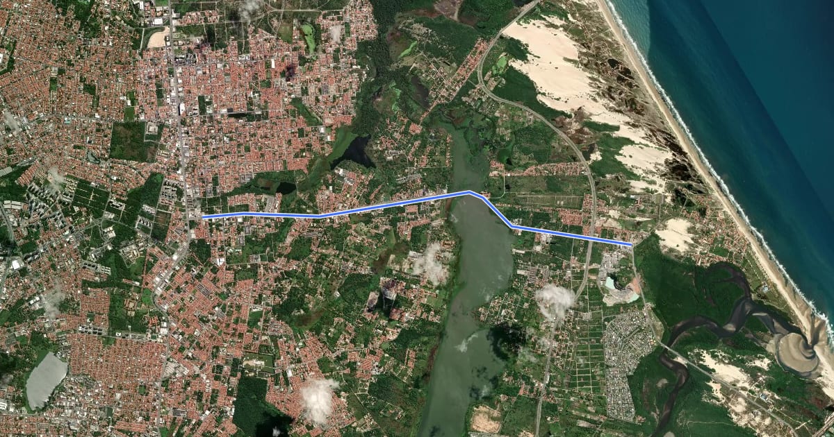 Маршрут Ciclovia Maestro Lisboa на спутниковом снимке