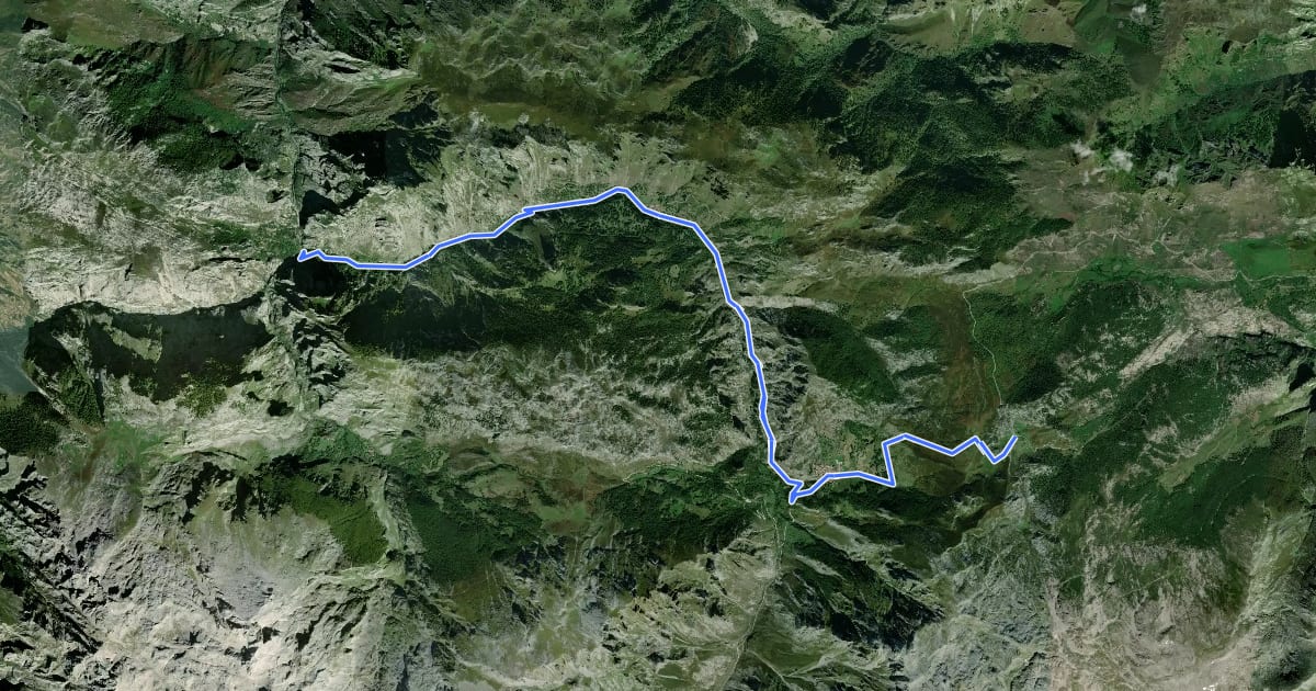 Маршрут [CIMA AS05] Jitu de Escarandi (Collado Barreda) на спутниковом снимке