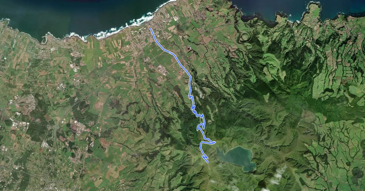Маршрут [CIMA PR14] Barrosa * Ribeira Grande на спутниковом снимке