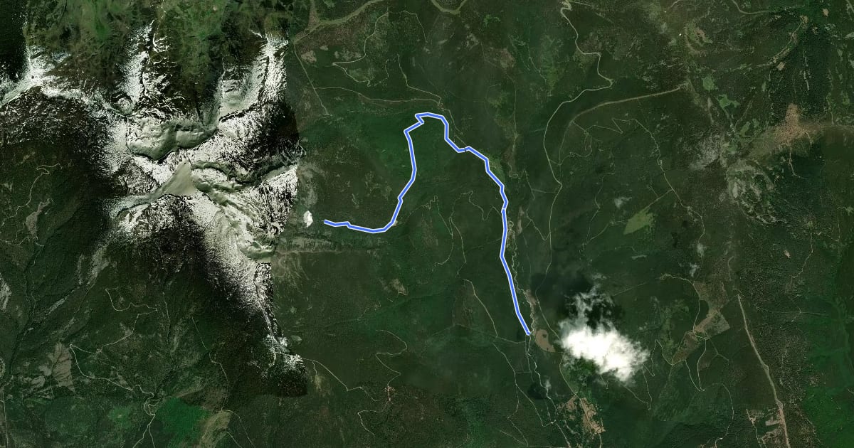 Маршрут [CIMA SO04] Laguna Negra de Urbión на спутниковом снимке