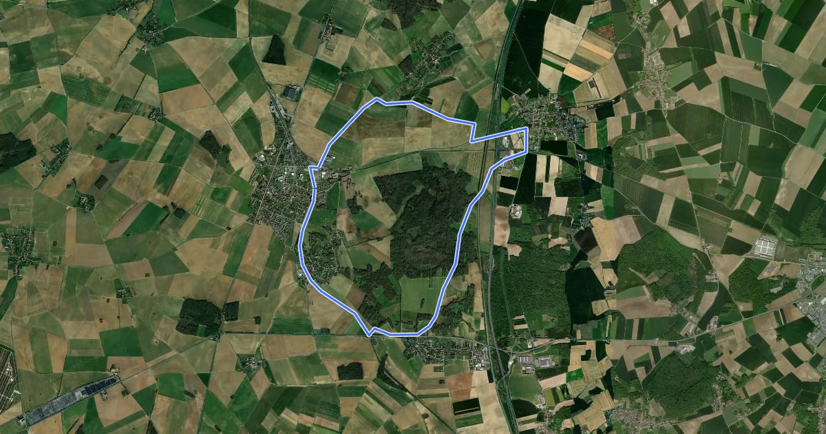 Маршрут circuit 4 на спутниковом снимке