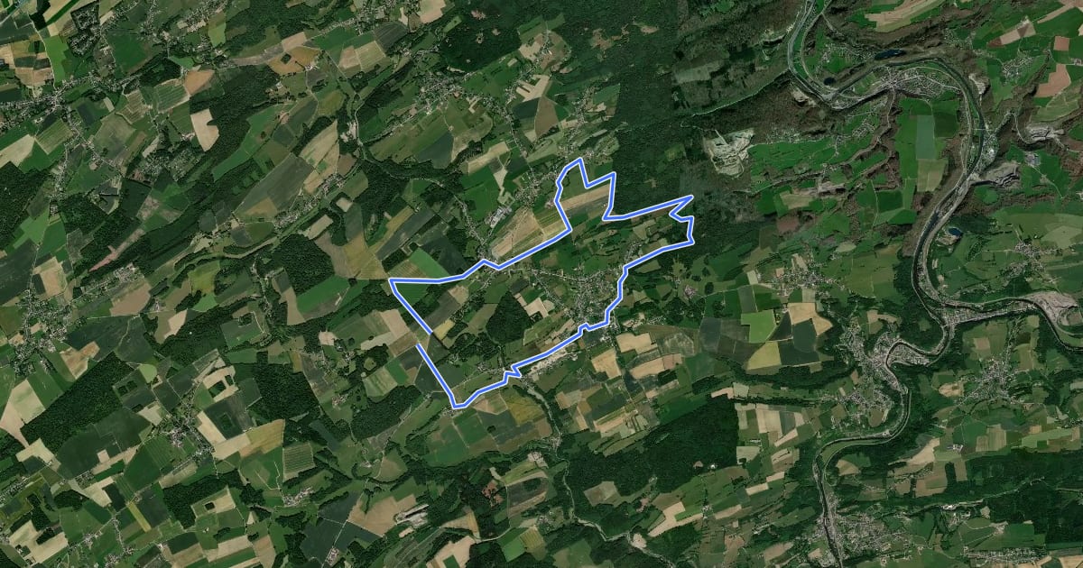 Маршрут Circuit 5 на спутниковом снимке