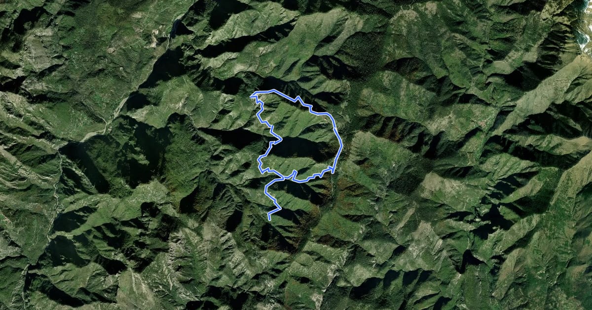 Маршрут Circuit de Béasse на спутниковом снимке