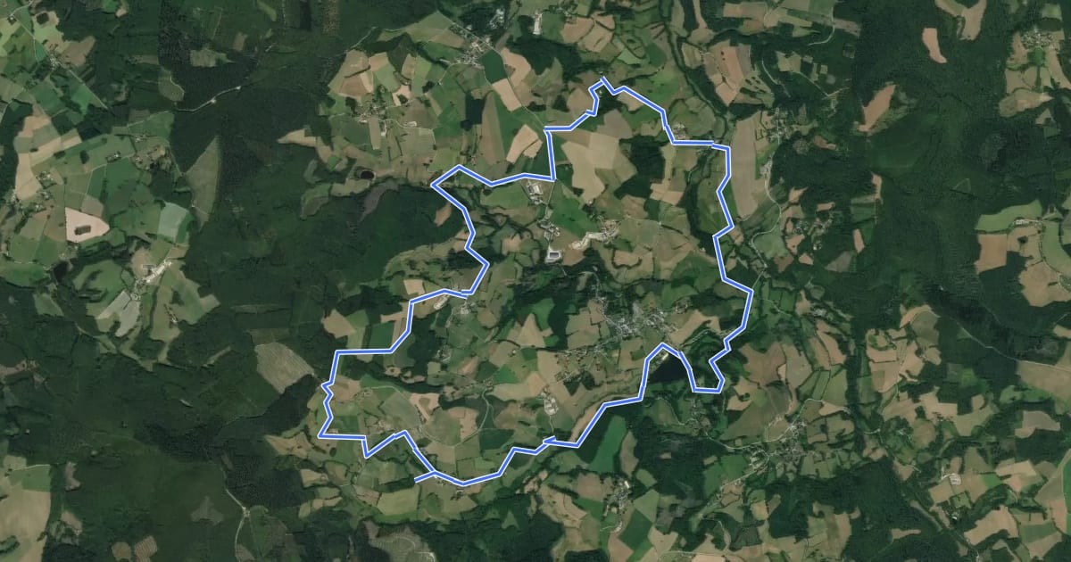 Маршрут Circuit de Bonneval на спутниковом снимке