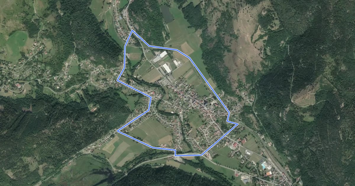 Маршрут Circuit de Fellering на спутниковом снимке