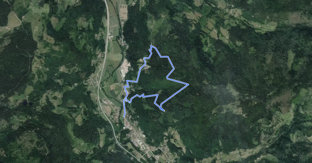 Маршрут Circuit de la Charmotte на спутниковом снимке