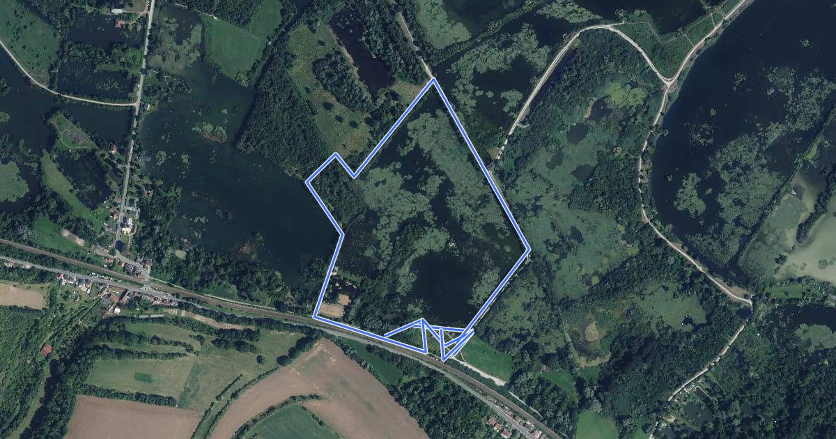 Маршрут Circuit de la Fontinette на спутниковом снимке