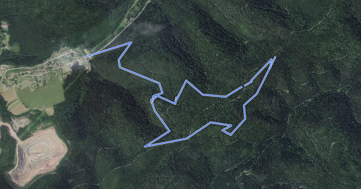 Маршрут Circuit de la Grande Corniche на спутниковом снимке
