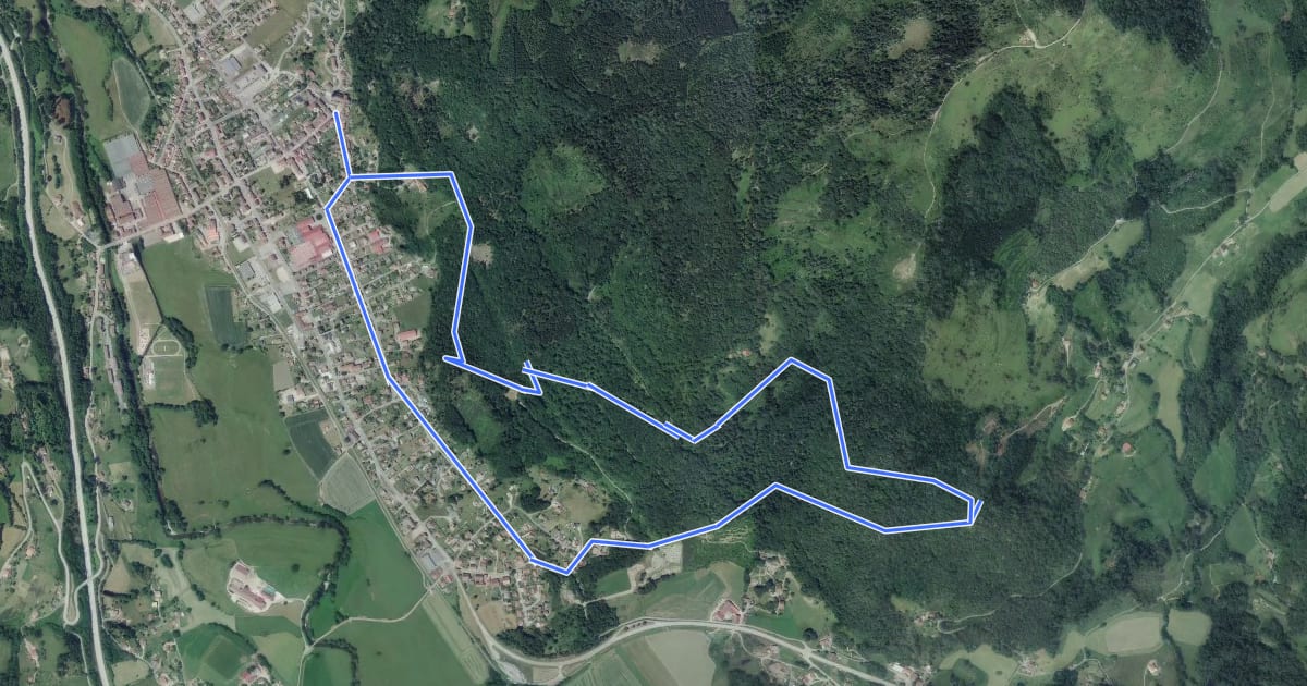 Маршрут Circuit de la Miche de pain (Mariotte) на спутниковом снимке