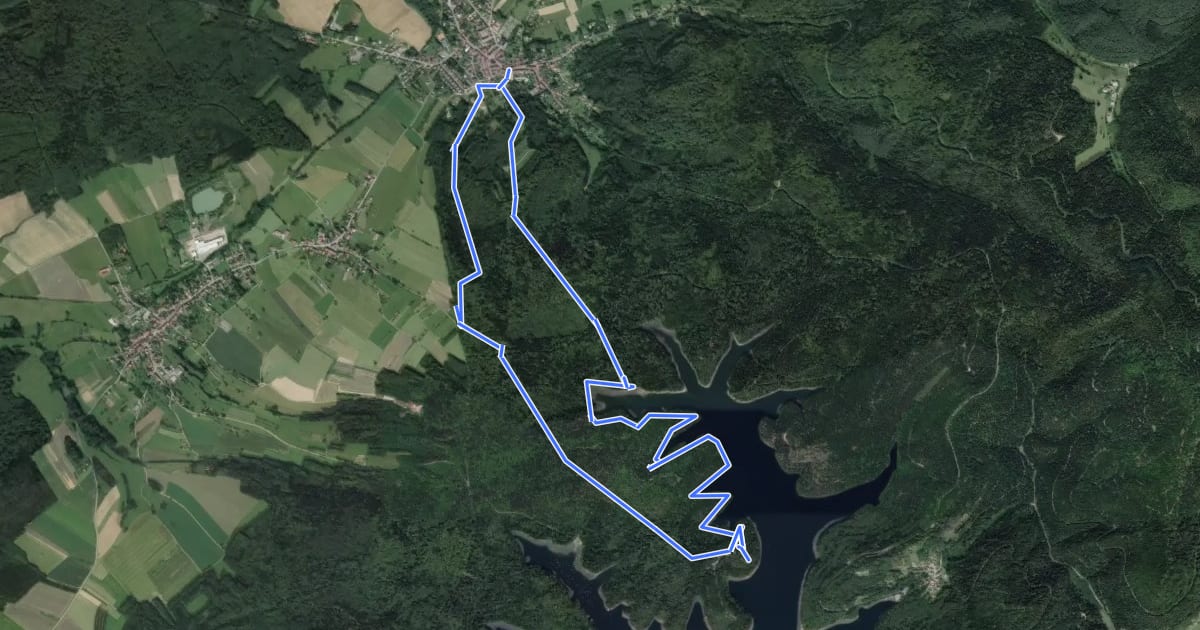Маршрут Circuit de la Roche des Corbeaux на спутниковом снимке