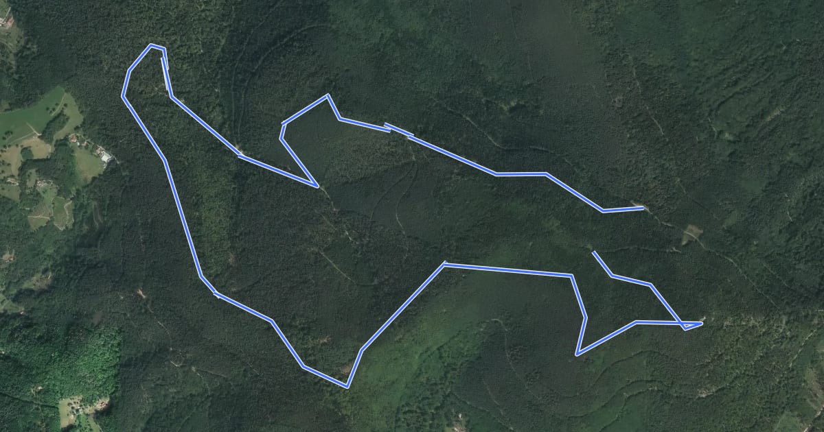 Маршрут Circuit de la Salière на спутниковом снимке