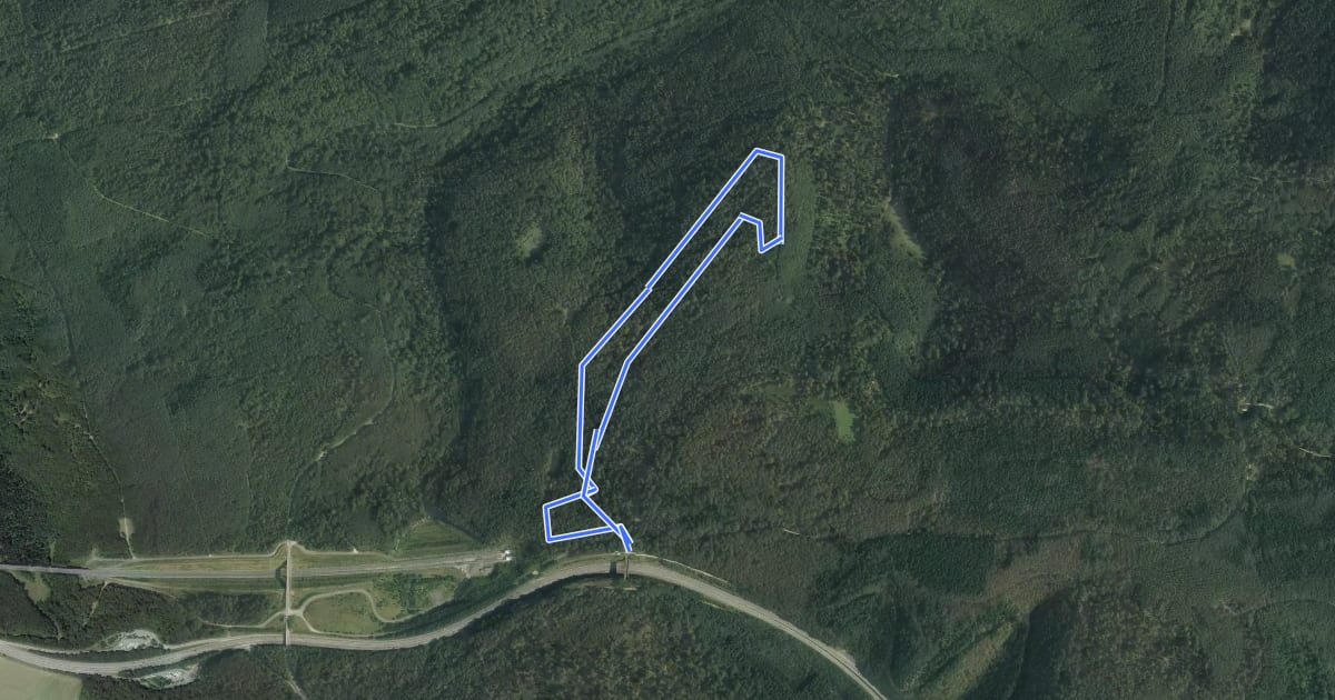 Маршрут Circuit des Sites Gallo-Romains на спутниковом снимке