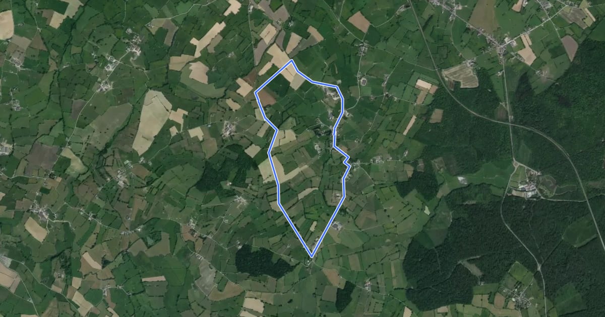 Маршрут Circuit du Chateau de Rainsars на спутниковом снимке