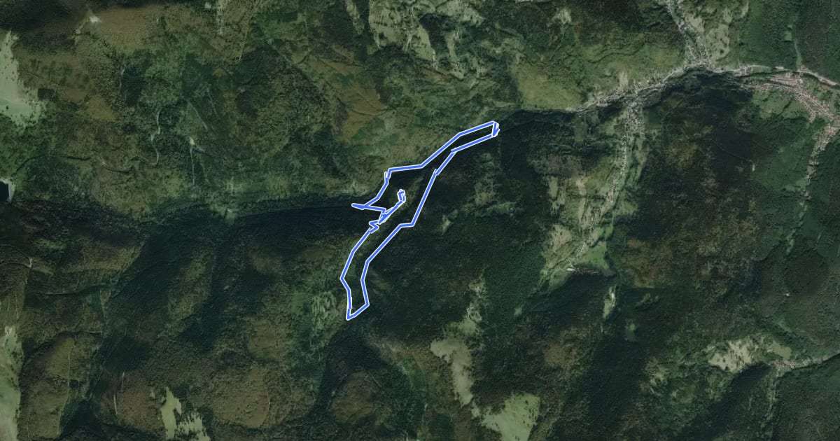 Маршрут Circuit du Huserschloss на спутниковом снимке