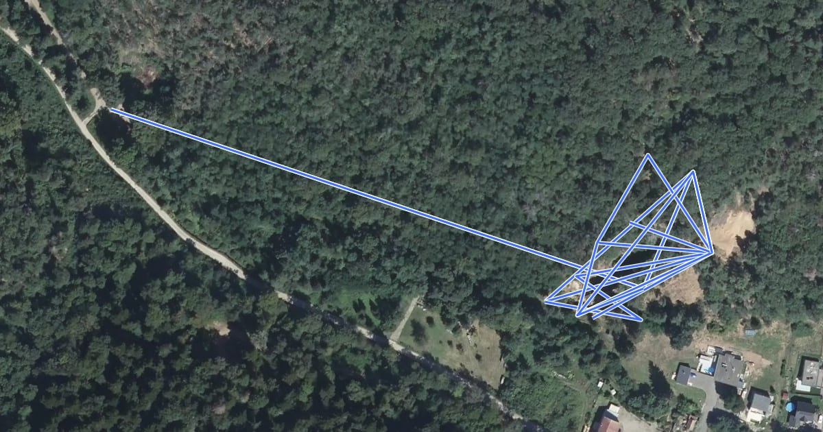 Маршрут Circuit du Schletzenbourg на спутниковом снимке