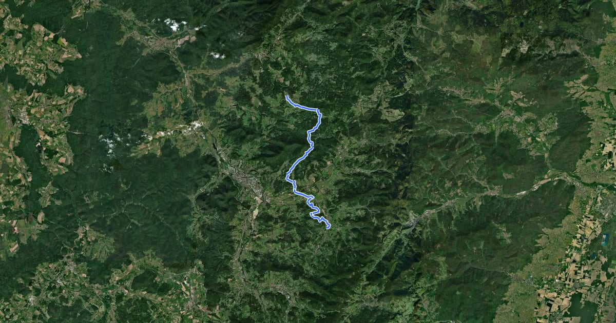 Маршрут Circuit entre l’Alsace et les Vosges-section 4 на спутниковом снимке
